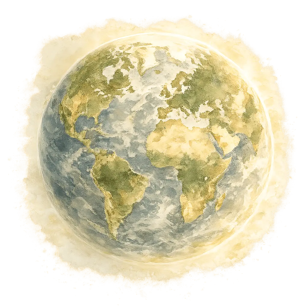 Watercolor Earth